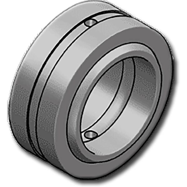 A GE..HH sorozat gömbcsuklós csapágyai belső és külső edzett acél gyűrűből készülnek. A külső gyűrű tengelyirányban kettéosztott a belső gyűrű beszereléséhez. Karbantartást igénylő csapágy, kifejezetten nagy terhelésekre és erőkre tervezve.